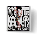 Button: Art Nouveau - Cabaret Fledermaus