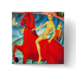 Button: "Bathing the Red Horse"