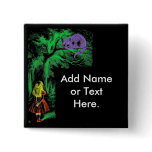 Button: "Cheshire Cat" from "Alice in Wonderland"