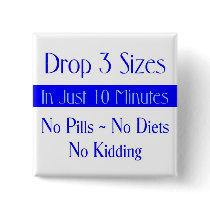 Button Drop 3 Blue