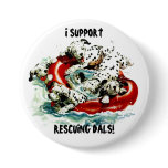 BUTTON FUNDRAISER FOR ANIMAL ~ DALMATIAN RESCUE!