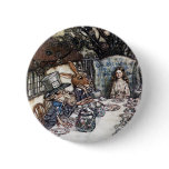 Button: Mad Hatter Tea Party - Alice in Wonderland