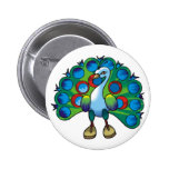 Button-peacock peafowl