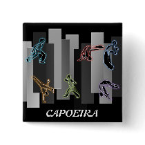 Button pin capoeira martial arts