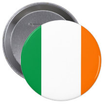 Button with Flag of Ireland