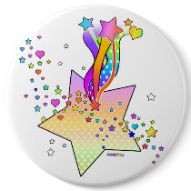 Buttons, Pins - Maxxed Pop Art