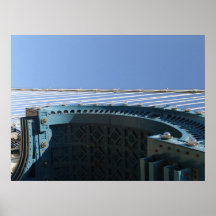 "BUTTRESS- MANHATTAN BRIDGE" POSTER