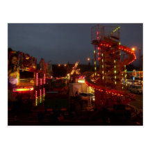 Buxton Funfair postcard
