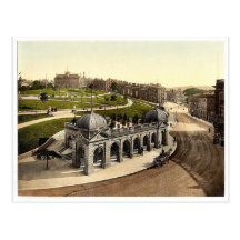 Buxton, pump room, Derbyshire, England rare Photoc Postcard