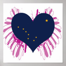 Buy Alaska Flag Print