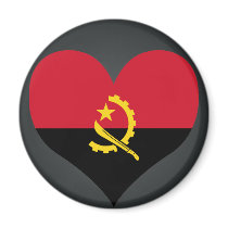 Buy Angola Flag Refrigerator Magnet