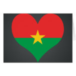 Buy Burkina Faso Flag cards