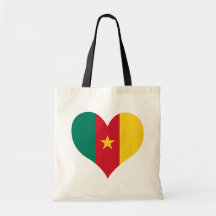 Buy Cameroon Flag Canvas Bags