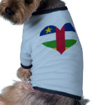 Buy Central African Republic Flag pet clothing