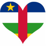 Buy Central African Republic Flag photo sculptures