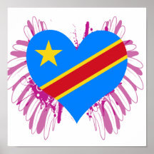 Buy Democratic Republic of Congo Flag Poster