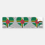 Buy Dominica Flag Bumper Stickers