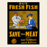 Buy Fresh Fish postcards