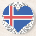 Buy Iceland Flag Beverage Coaster