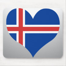 Buy Iceland Flag Mouse Pads