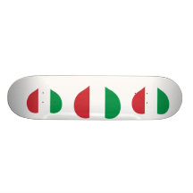 Buy Italy Flag Custom Skateboard