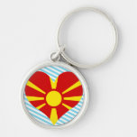 Buy Macedonia Flag Keychain
