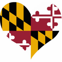 Buy Maryland Flag Acrylic Cut Out