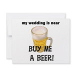 Buy Me a Beer Bachelor Party Tshirts and Gifts invitations