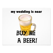 Buy Me a Beer Bachelor Party Tshirts and Gifts Invitation