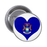 Buy Michigan Flag Pinback Buttons