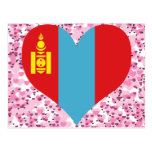 Buy Mongolia Flag Postcard