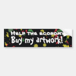 Buy My Artwork! Bumper Stickers