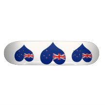 Buy New Zealand Flag Skate Board Deck