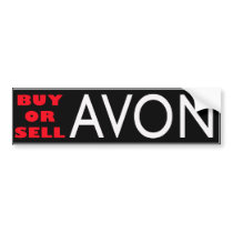 BUY or SELL AVON Bumper Stickers