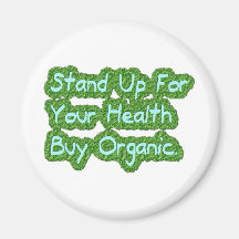 Buy organic refrigerator magnet