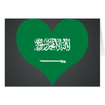 Buy Saudi Arabia Flag Greeting Card