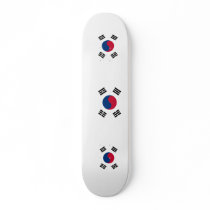 Buy South Korea Flag Skateboard