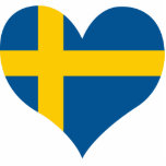 Buy Sweden Flag photo sculptures
