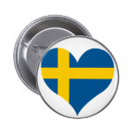 Buy Sweden Flag Pinback Button