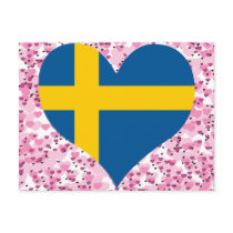 Buy Sweden Flag Postcard