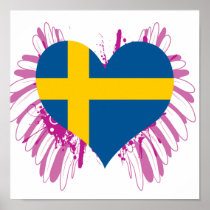 Buy Sweden Flag Poster