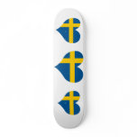 Buy Sweden Flag skateboards