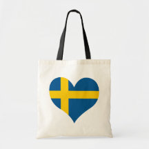 Buy Sweden Flag Tote Bag