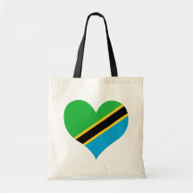 Buy Tanzania Flag Canvas Bag