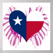Buy Texas Flag Posters