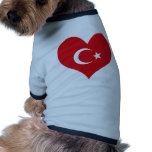 Buy Turkey Flag pet clothing