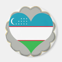 Buy Uzbekistan Flag Magnets