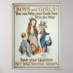 Buy War Savings Stamps Print