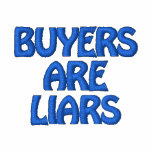 Buyers Are LIars embroidered shirts