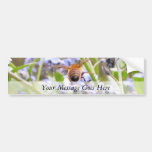 Buzz!  Busy Bee Backside Bumper Stickers